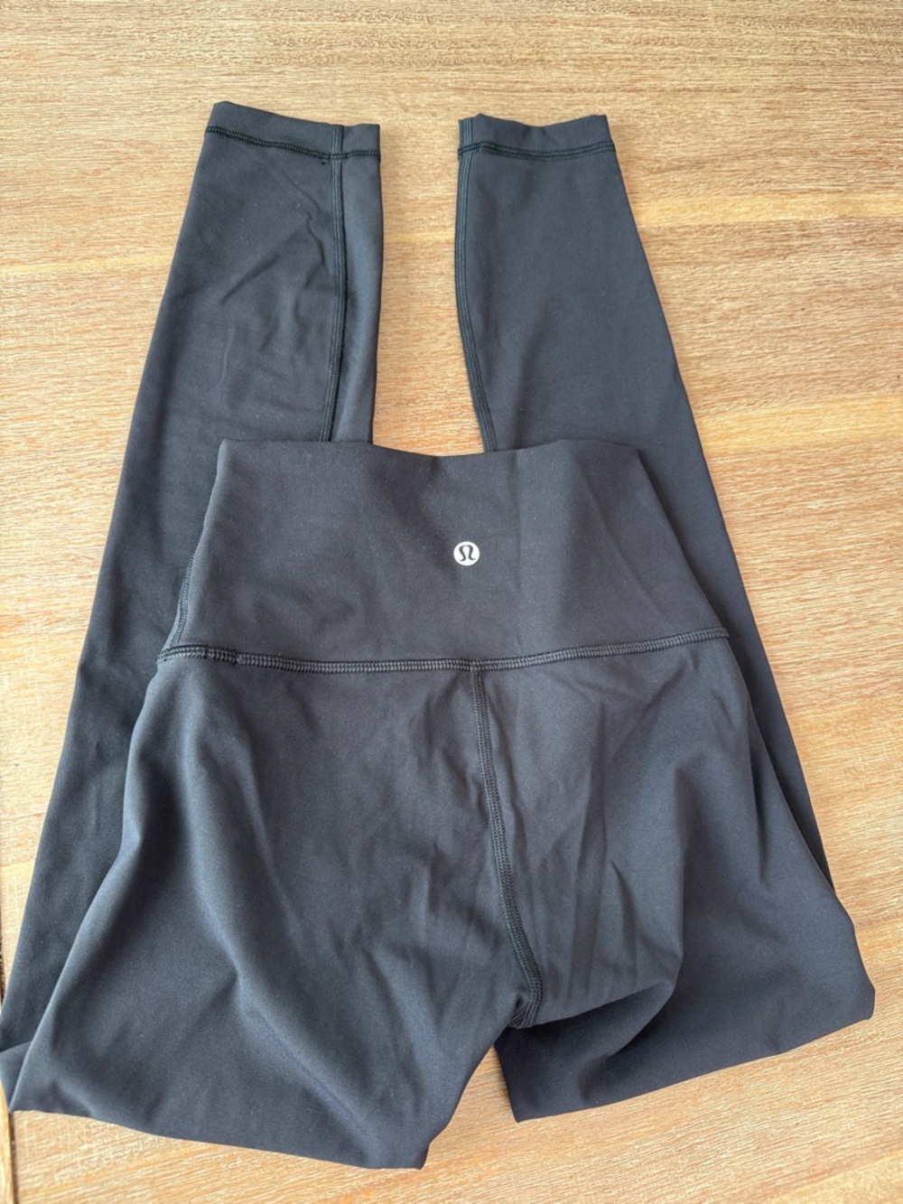 Lululemon Black High-Rise Leggings Size 2 with 25” Inseam